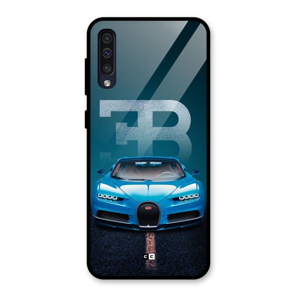 Wonderful Supercar Glass Back Case for Galaxy A50