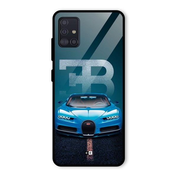 Wonderful Supercar Glass Back Case for Galaxy A51