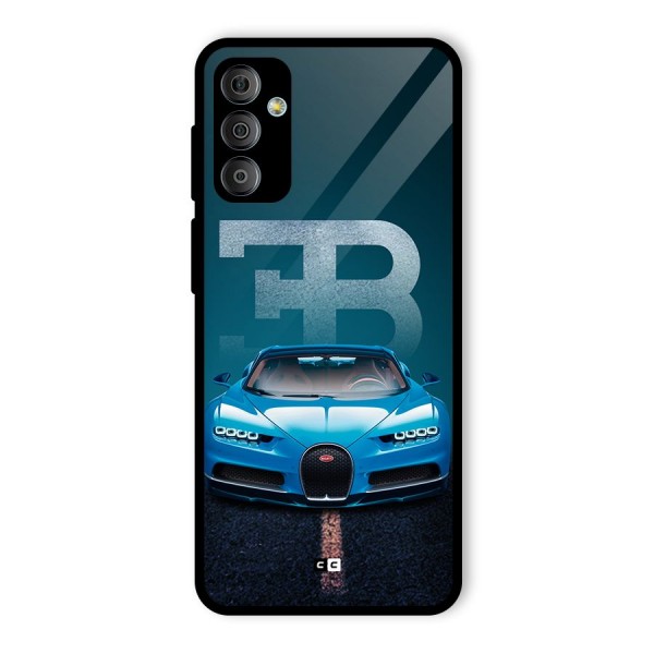 Wonderful Supercar Glass Back Case for Galaxy F23