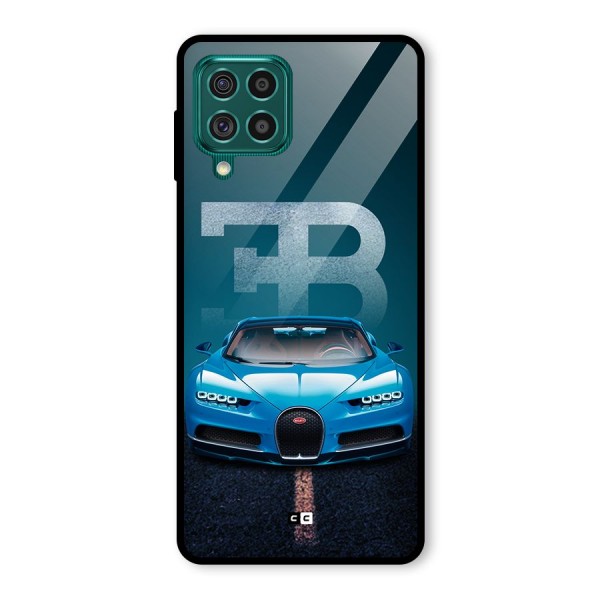 Wonderful Supercar Glass Back Case for Galaxy F62