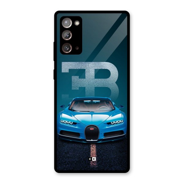 Wonderful Supercar Glass Back Case for Galaxy Note 20