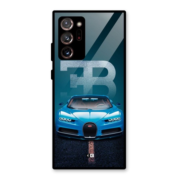 Wonderful Supercar Glass Back Case for Galaxy Note 20 Ultra