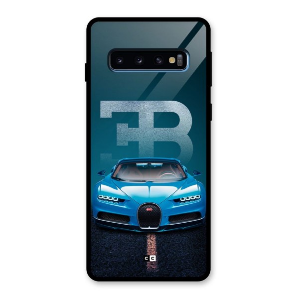 Wonderful Supercar Glass Back Case for Galaxy S10