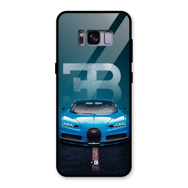 Wonderful Supercar Glass Back Case for Galaxy S8