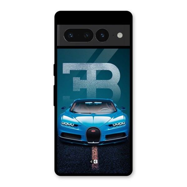 Wonderful Supercar Glass Back Case for Google Pixel 7 Pro