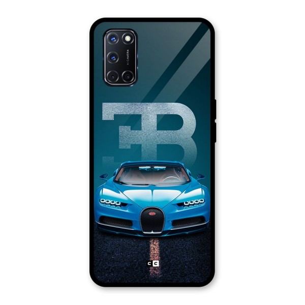 Wonderful Supercar Glass Back Case for Oppo A52