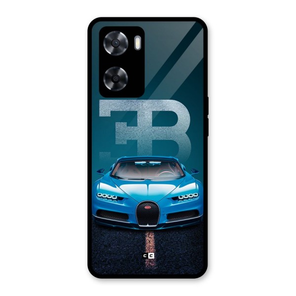 Wonderful Supercar Glass Back Case for Oppo A57 2022