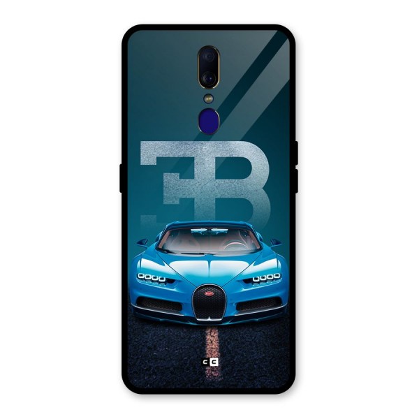 Wonderful Supercar Glass Back Case for Oppo F11