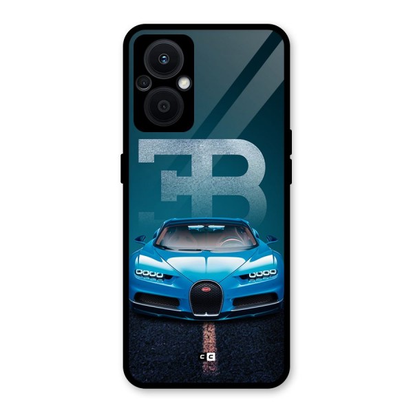 Wonderful Supercar Glass Back Case for Oppo F21s Pro 5G