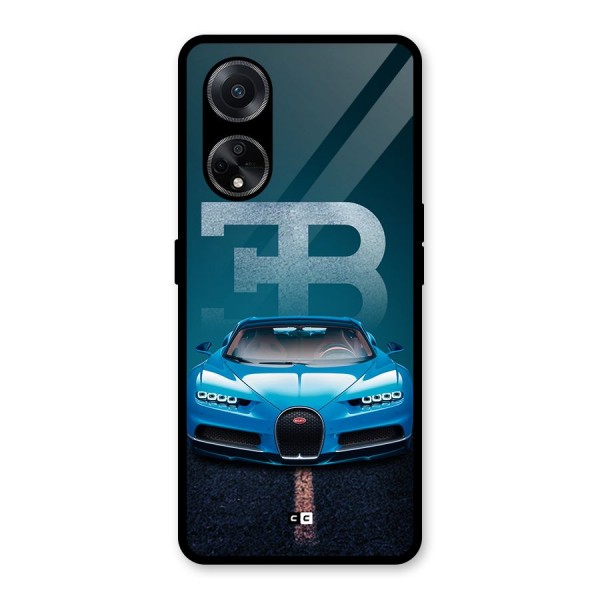 Wonderful Supercar Glass Back Case for Oppo F23