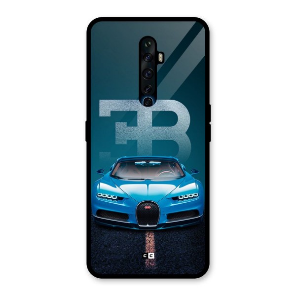 Wonderful Supercar Glass Back Case for Oppo Reno2 Z