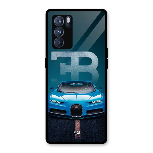 Wonderful Supercar Glass Back Case for Oppo Reno6 Pro 5G