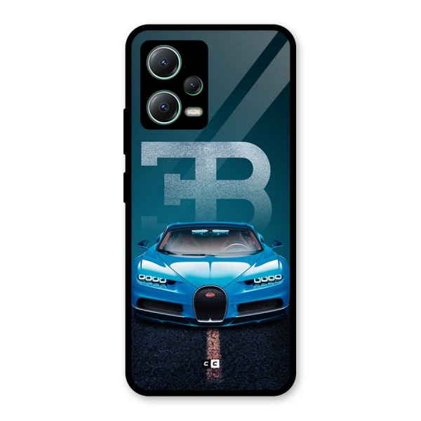 Wonderful Supercar Glass Back Case for Poco X5