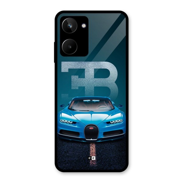 Wonderful Supercar Glass Back Case for Realme 10