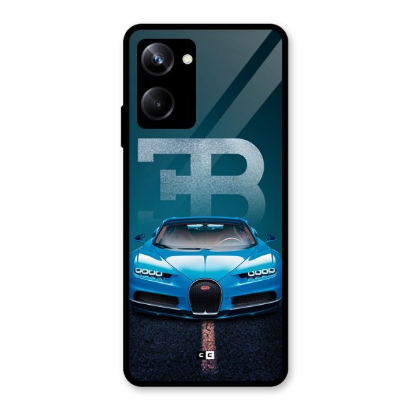 Wonderful Supercar Glass Back Case for Realme 10 Pro