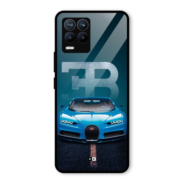 Wonderful Supercar Glass Back Case for Realme 8