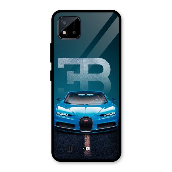 Wonderful Supercar Glass Back Case for Realme C11 2021