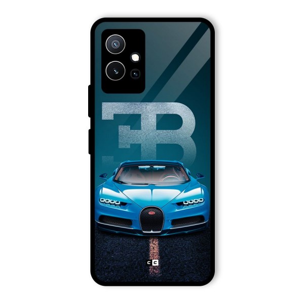 Wonderful Supercar Glass Back Case for Vivo T1 5G