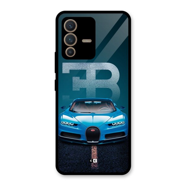 Wonderful Supercar Glass Back Case for Vivo V23 5G