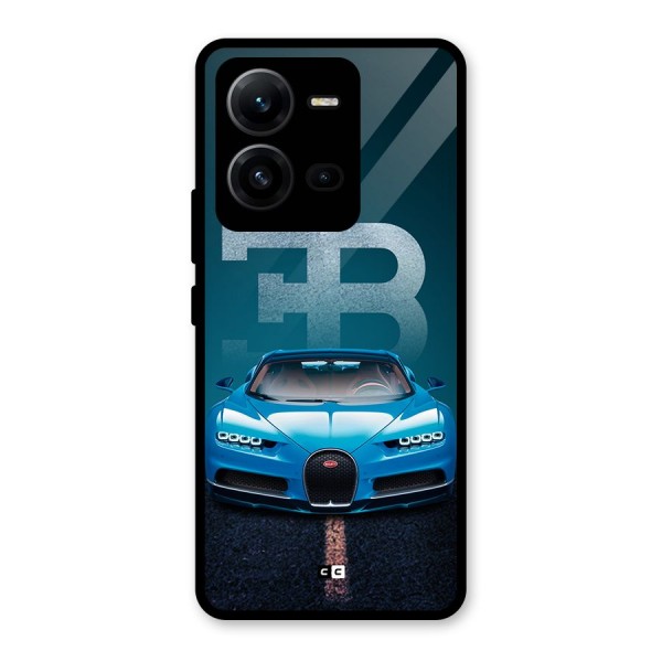 Wonderful Supercar Glass Back Case for Vivo V25