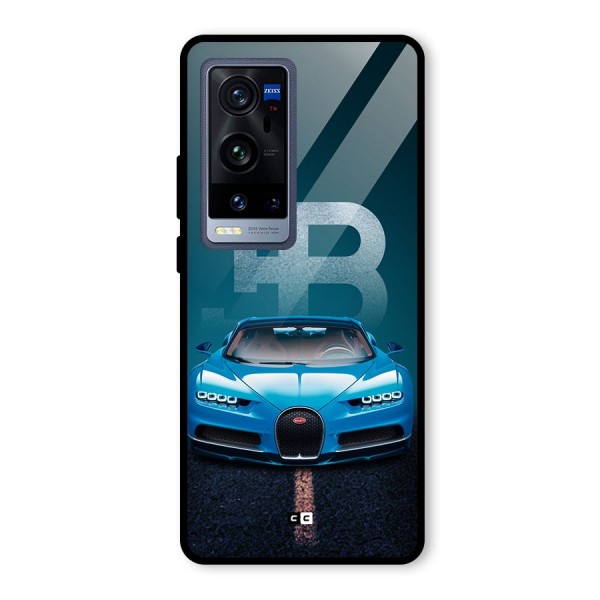 Wonderful Supercar Glass Back Case for Vivo X60 Pro Plus