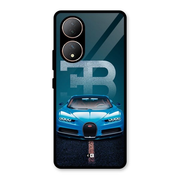 Wonderful Supercar Glass Back Case for Vivo Y100A