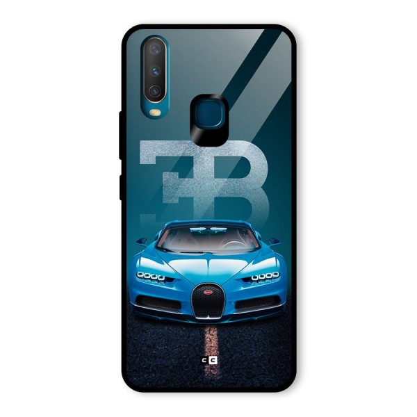 Wonderful Supercar Glass Back Case for Vivo Y12