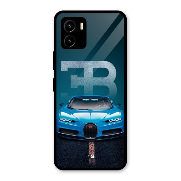 Wonderful Supercar Glass Back Case for Vivo Y15s