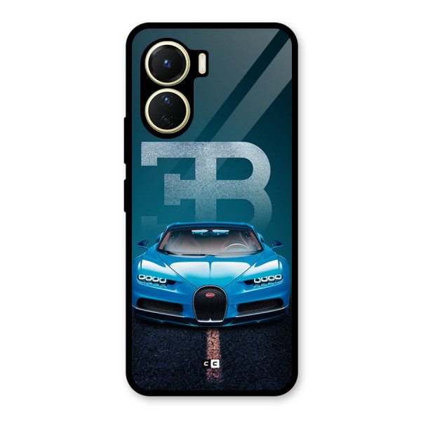 Wonderful Supercar Glass Back Case for Vivo Y16