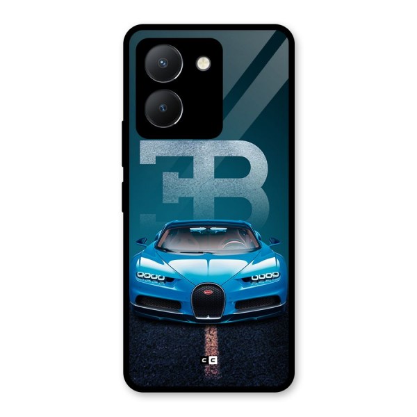 Wonderful Supercar Glass Back Case for Vivo Y36