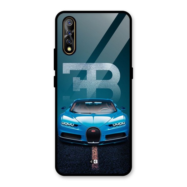 Wonderful Supercar Glass Back Case for Vivo Z1x