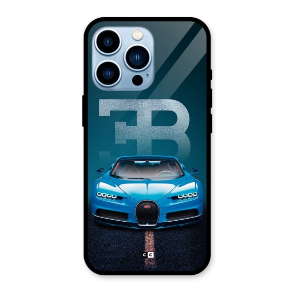 Wonderful Supercar Glass Back Case for iPhone 13 Pro