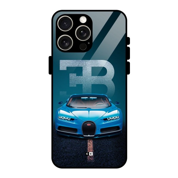 Wonderful Supercar Glass Back Case for iPhone 15 Pro Max