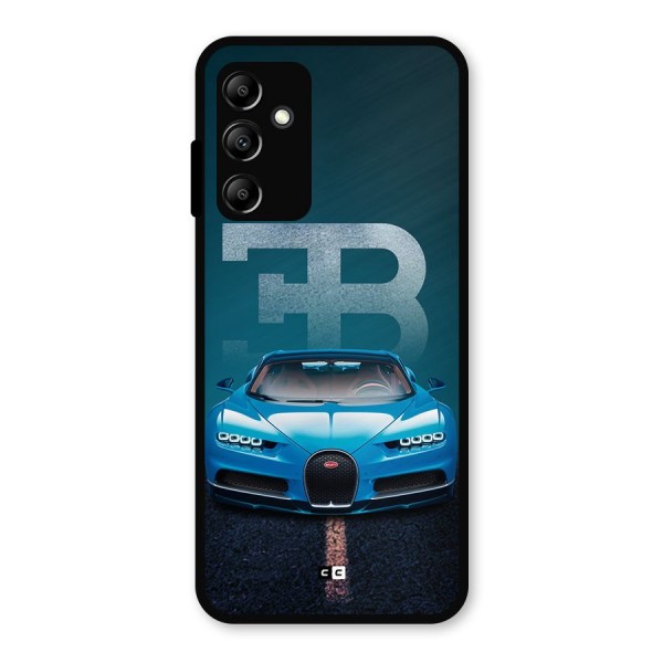 Wonderful Supercar Metal Back Case for Galaxy A14 5G