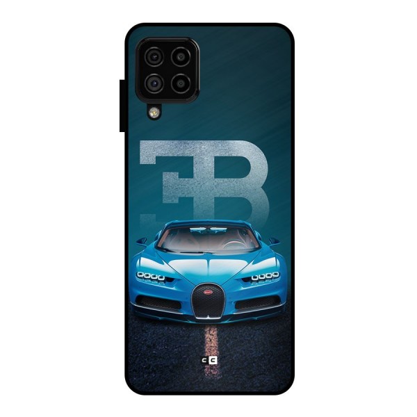 Wonderful Supercar Metal Back Case for Galaxy A22 4G