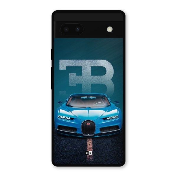 Wonderful Supercar Metal Back Case for Google Pixel 6a