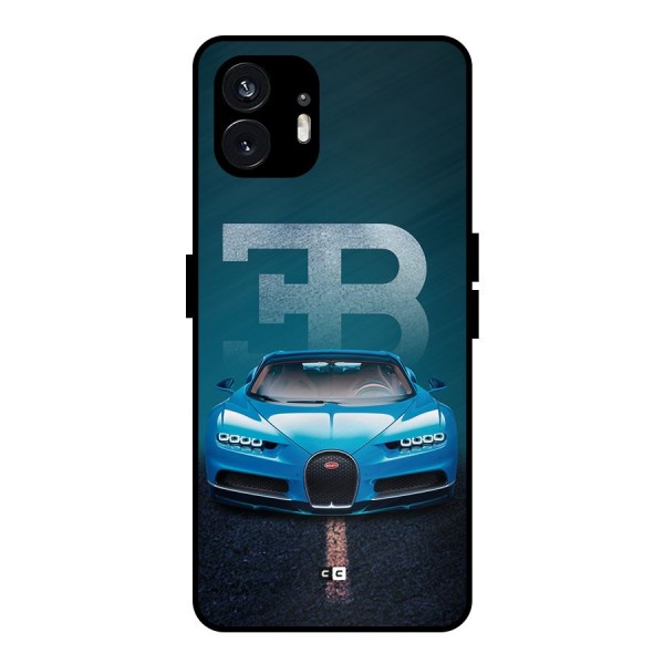 Wonderful Supercar Metal Back Case for Nothing Phone 2