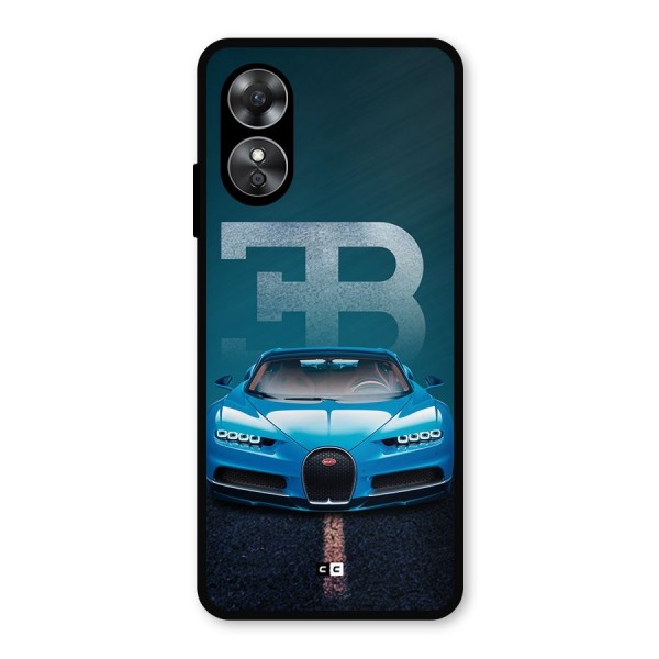 Wonderful Supercar Metal Back Case for Oppo A17