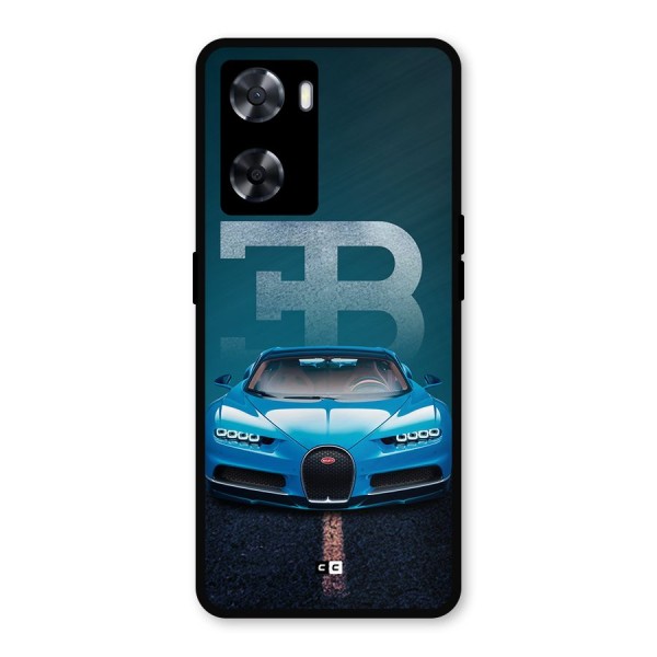 Wonderful Supercar Metal Back Case for Oppo A57 2022