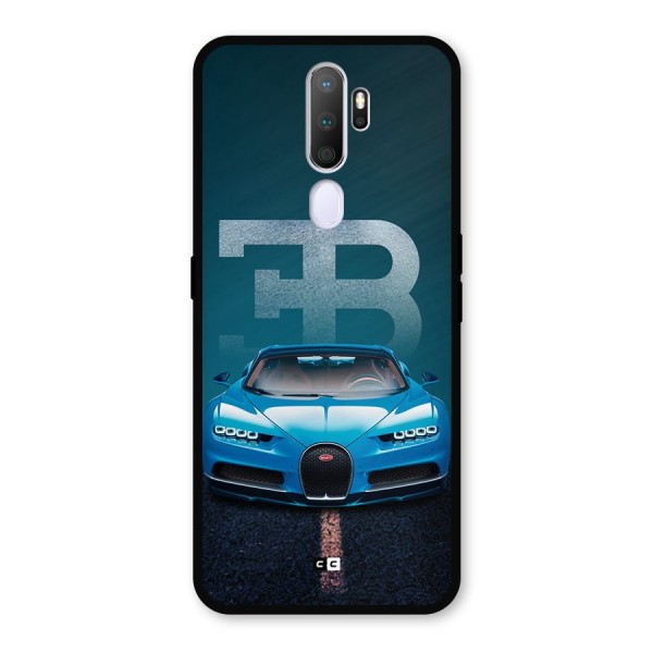 Wonderful Supercar Metal Back Case for Oppo A9 (2020)