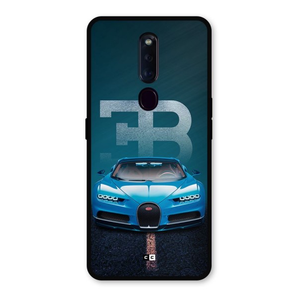 Wonderful Supercar Metal Back Case for Oppo F11 Pro