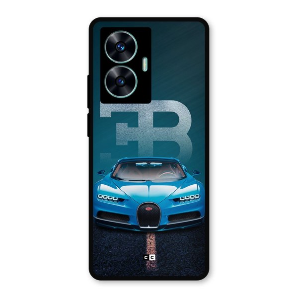 Wonderful Supercar Metal Back Case for Realme C55