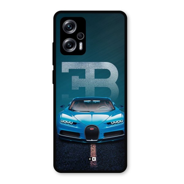 Wonderful Supercar Metal Back Case for Redmi K50i