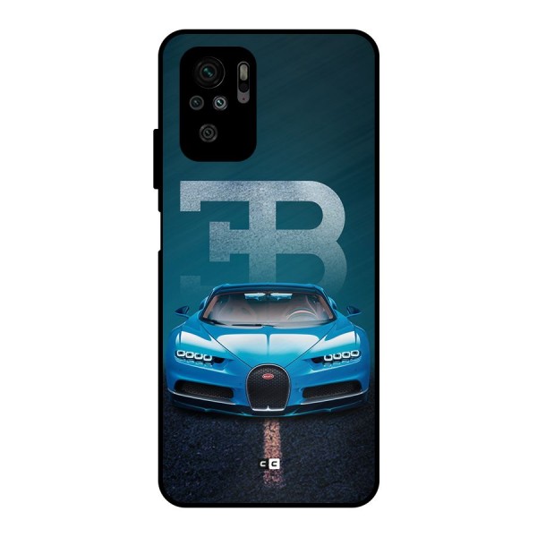 Wonderful Supercar Metal Back Case for Redmi Note 10