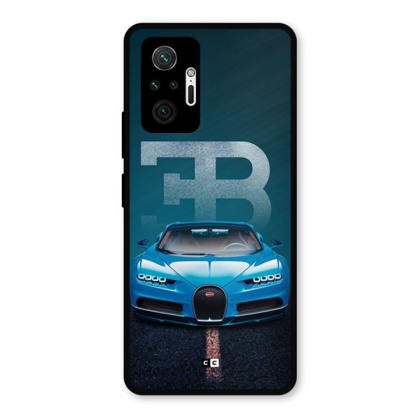Wonderful Supercar Metal Back Case for Redmi Note 10 Pro