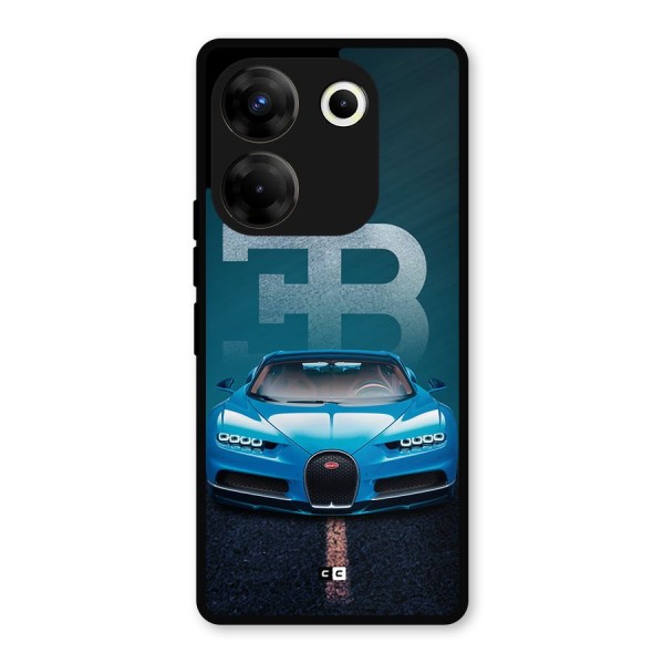 Wonderful Supercar Metal Back Case for Tecno Camon 20