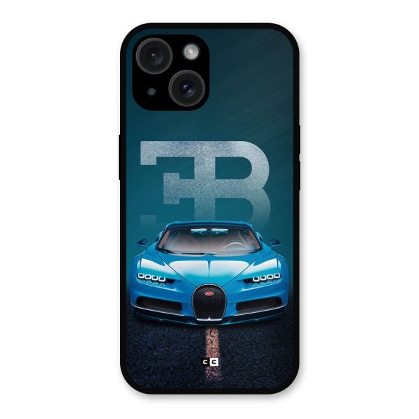 Wonderful Supercar Metal Back Case for iPhone 15