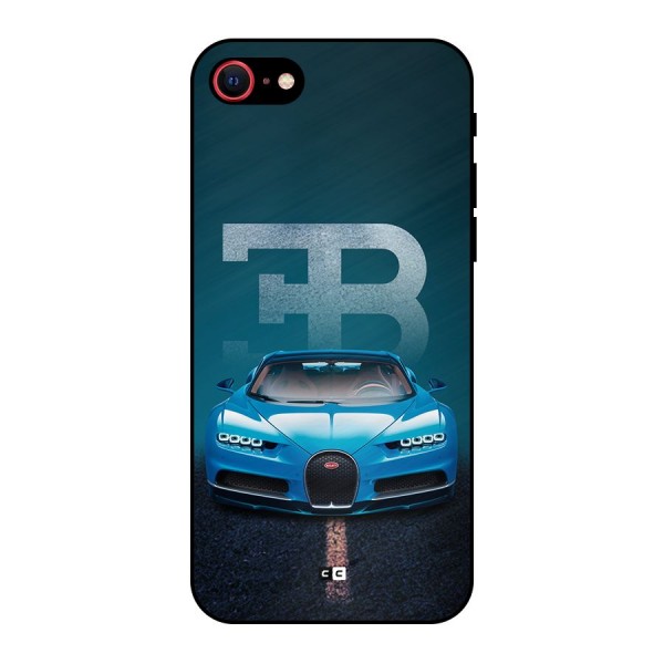 Wonderful Supercar Metal Back Case for iPhone 8