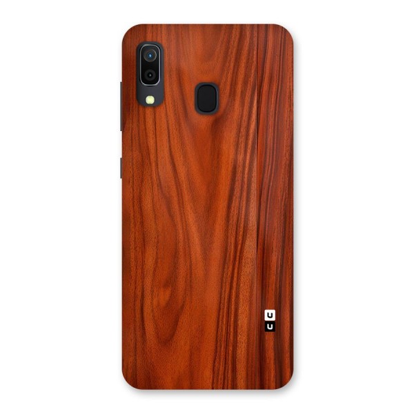 Wooden Texture Printed Back Case for Galaxy A30