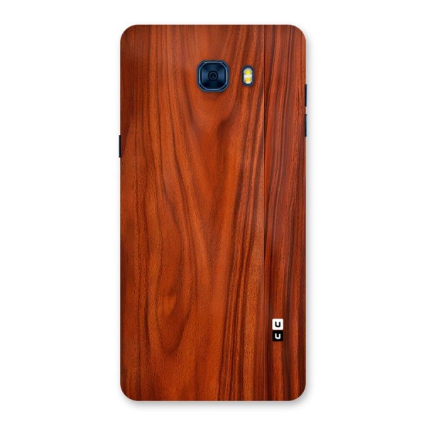 Wooden Texture Printed Back Case for Galaxy C7 Pro